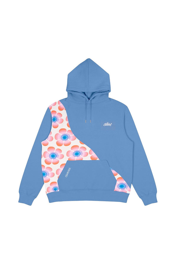 FLOWER POWER・Hoodie unisexe・Bleu poudre - Le Cartel