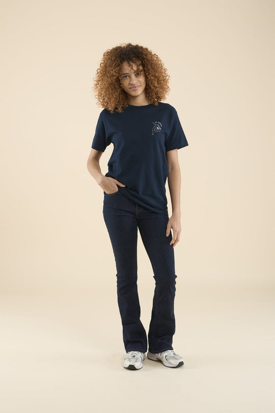 FONTAINE・T-shirt unisexe・Bleu marin - Le Cartel
