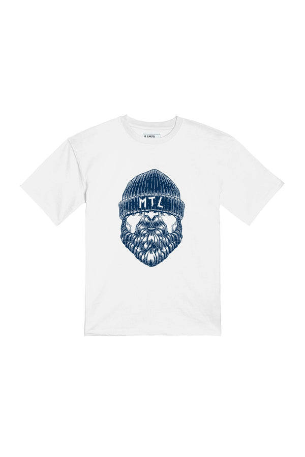 LE BARBU・T - shirt unisexe・Blanc - Le Cartel