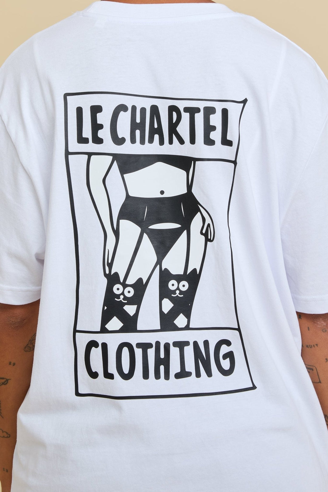 LE CHARTEL・T - shirt unisexe・Blanc - Le Cartel