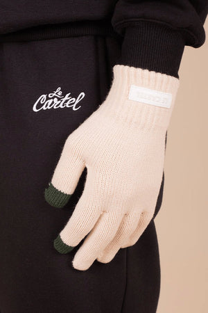 MAGIC・Gants tactiles・Blanc cassé - Le Cartel