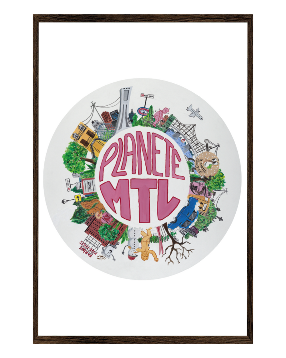 PLANETE MTL・Impression digitale papier