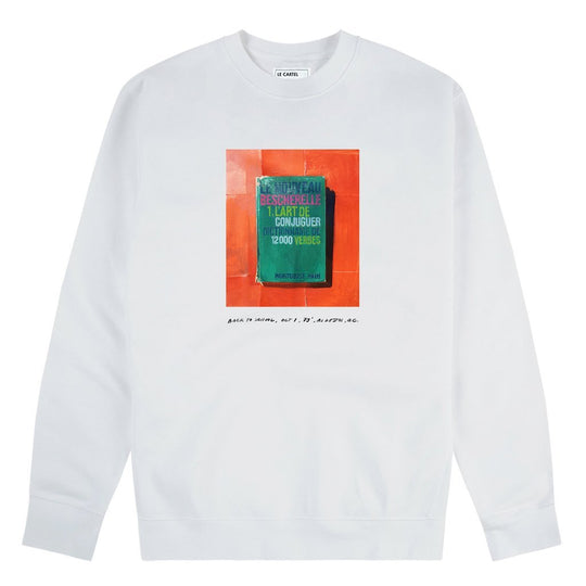 BESCHERELLE・Crewneck unisexe・Blanc - Le Cartel