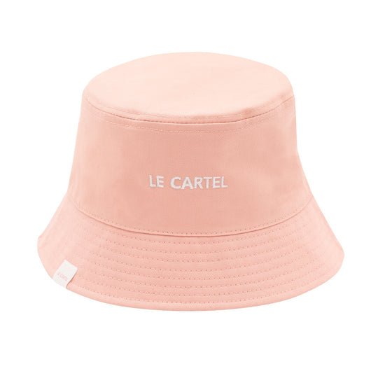 BOUTON D'OR・Bucket hat réversible・Rose - Le Cartel