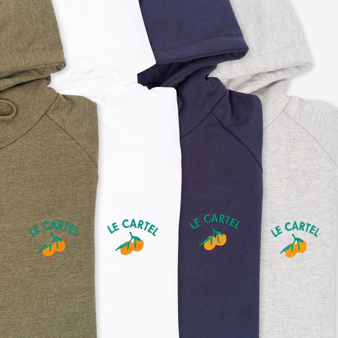 HOLIDAYS・Hoodie unisexe・Gris chiné - Le Cartel