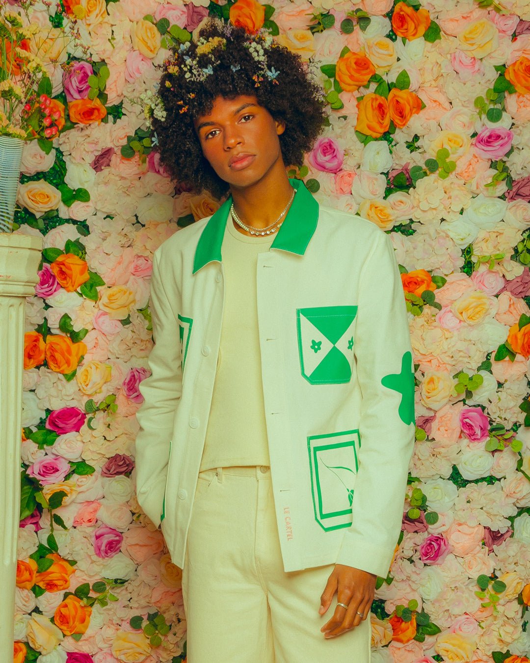 JARDIN SECRET・Veste signature・Blanc cassé - Le Cartel