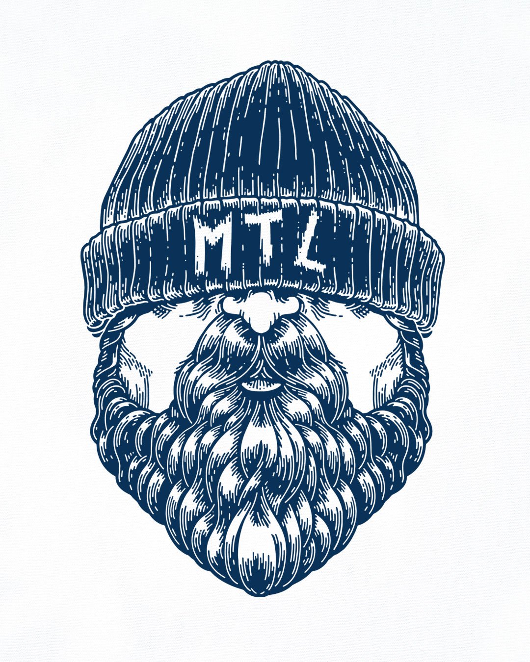 LE BARBU・T-shirt unisexe・Blanc - Le Cartel