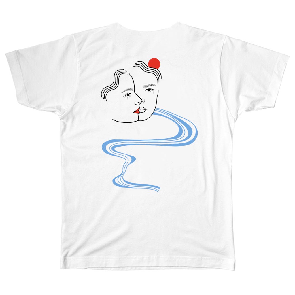 RIVER・T-shirt unisexe・Blanc - Le Cartel