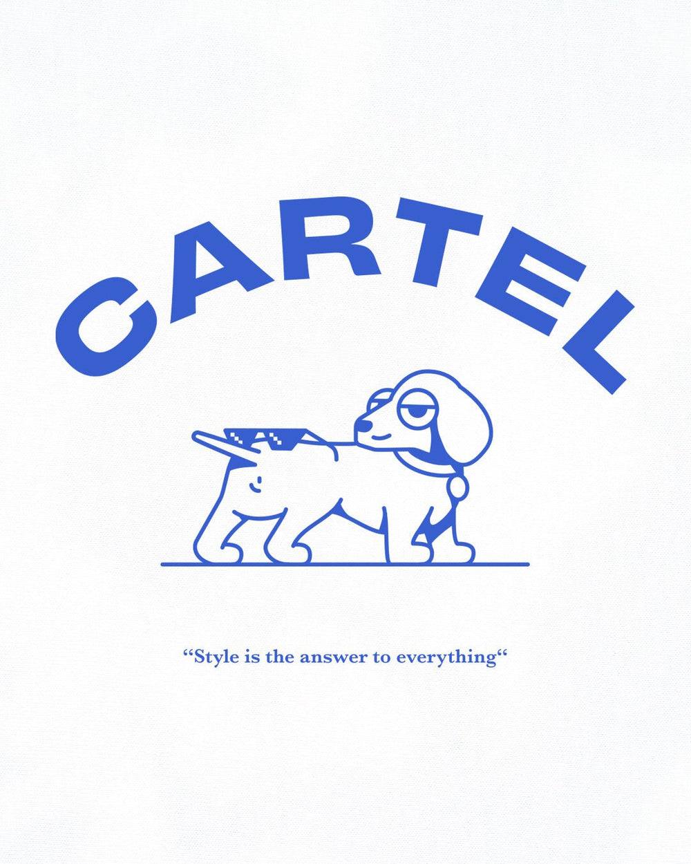 STYLE IS THE ANSWER・T-shirt unisexe・Blanc - Le Cartel