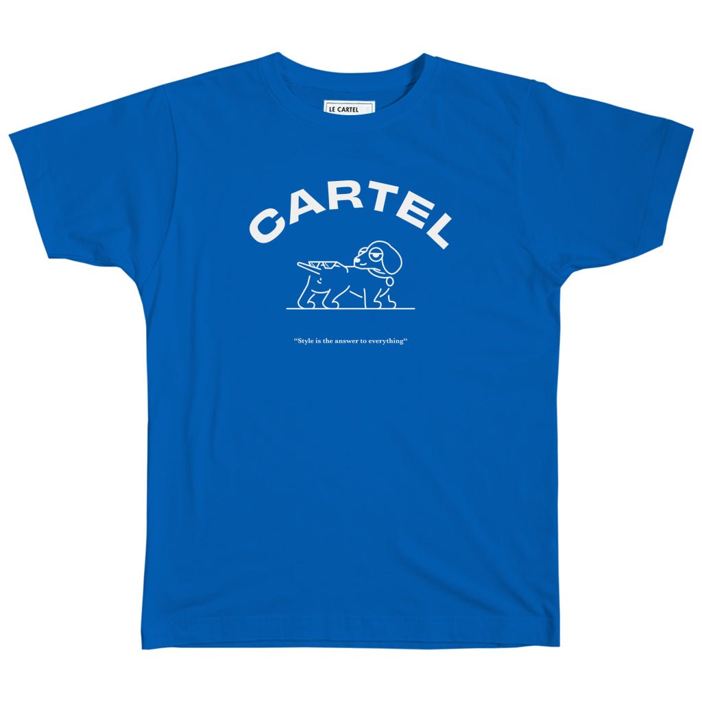 STYLE IS THE ANSWER・T-shirt unisexe・Bleu - Le Cartel