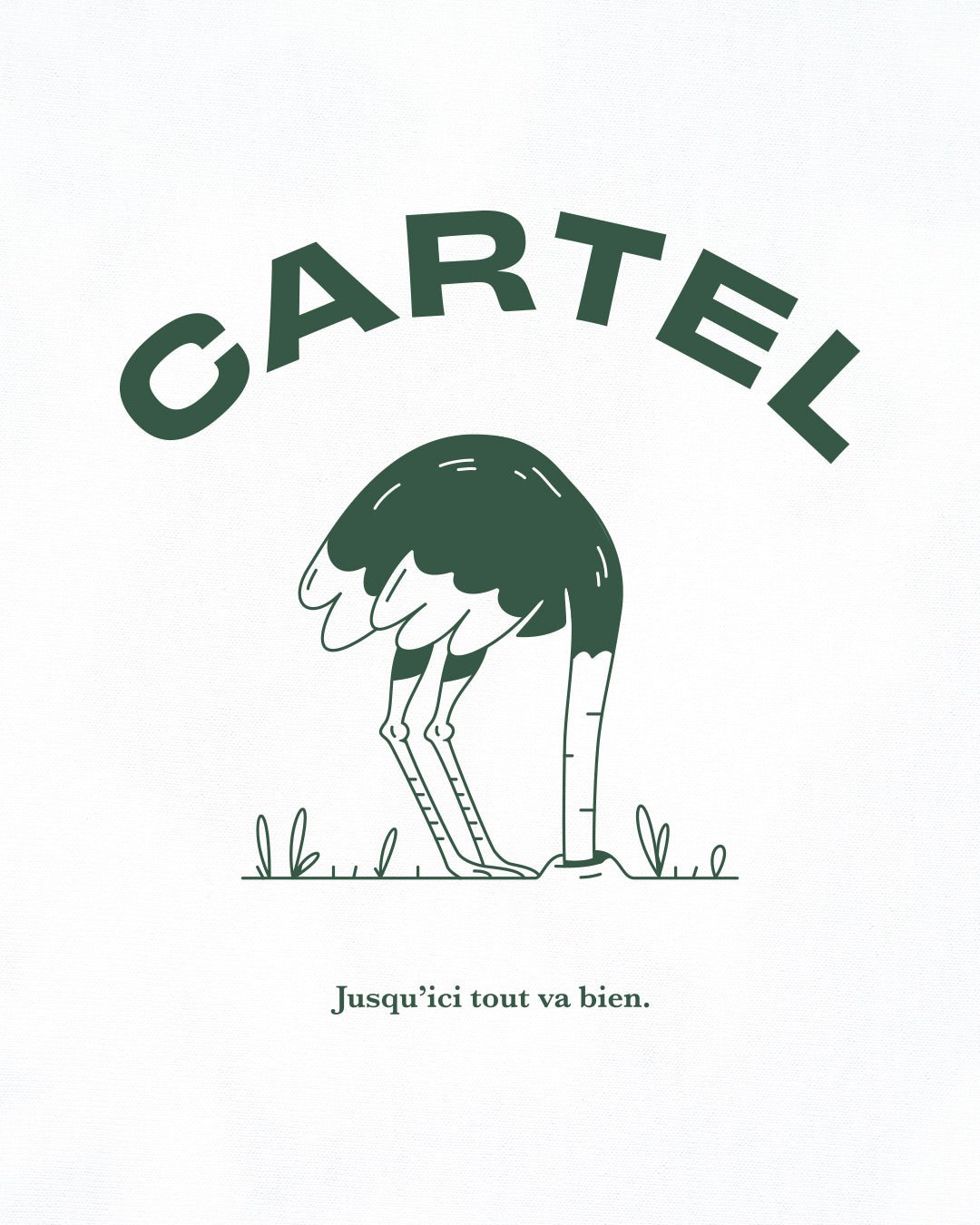TOUT VA BIEN・T-shirt unisexe・Blanc - Le Cartel